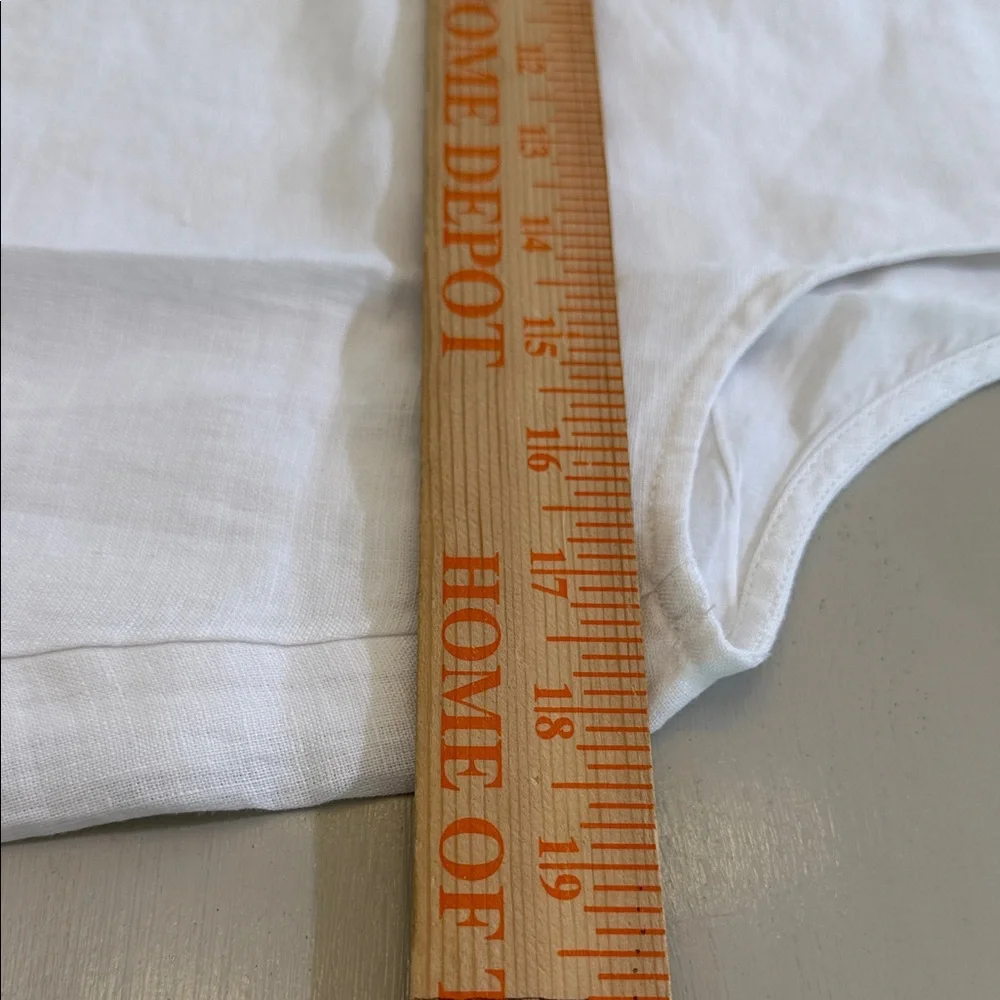 J. Crew Maxine button-back dress in linen Size Small - Picture 8 of 13